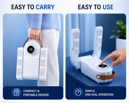 DryPro™ Electric Shoe Dryer & Warmer | Dry Shoes Overnight